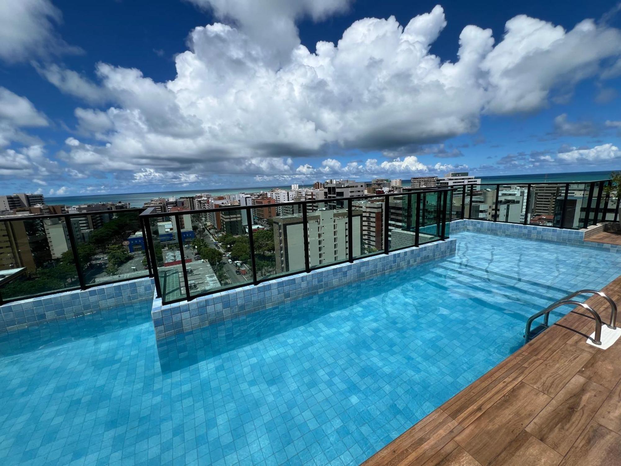 Novissimo, 500M Praia, Garagem, Vista - Luzes Do Arrebol Maceio  Exterior photo